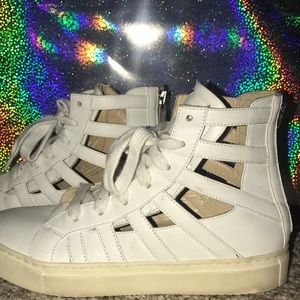 BOUGHT IN ITALY HIGH TOP SNEAKERS